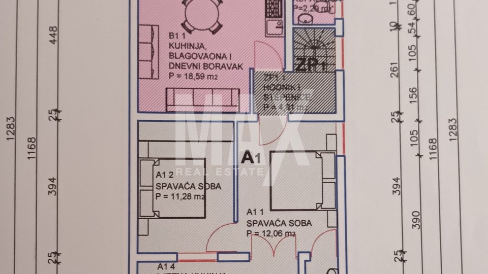 Apartment, 22 m2, For Sale, Pakoštane