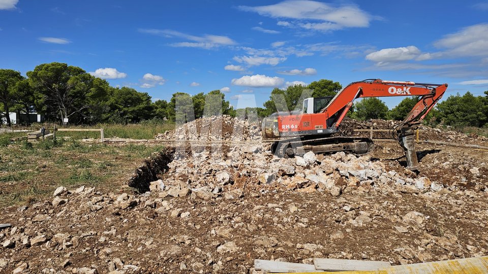 Građevinski teren s pogledom na more,Pakoštane,536m2